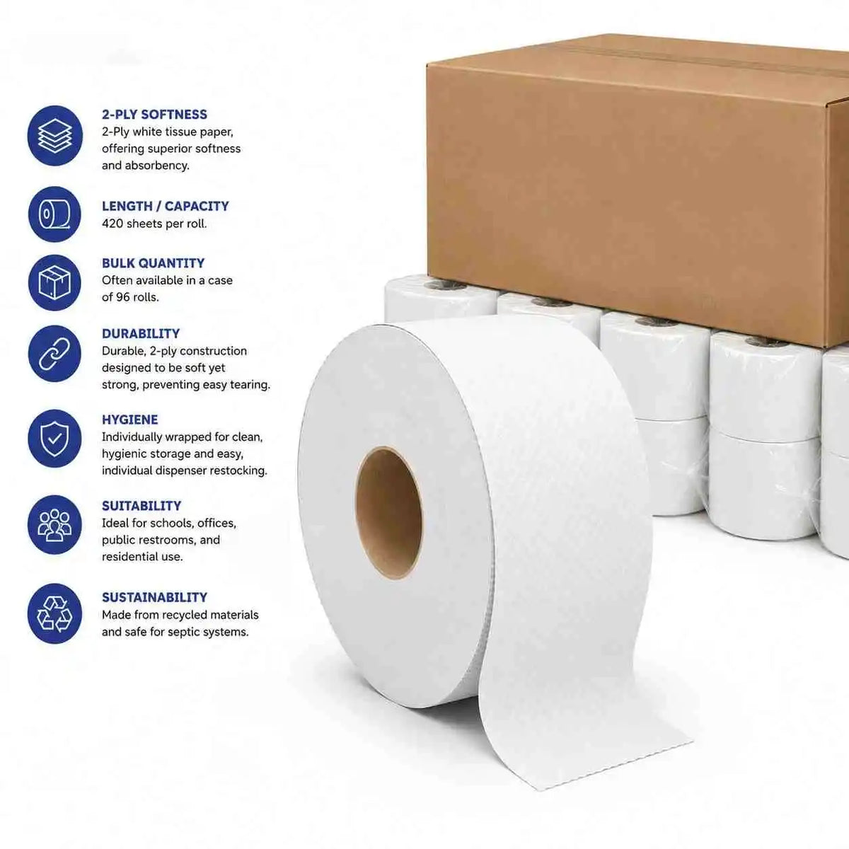 Deluxe Toilet Paper Roll