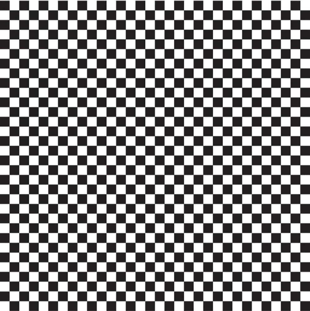 12 X 12 Black Checker Grease R. Sheets