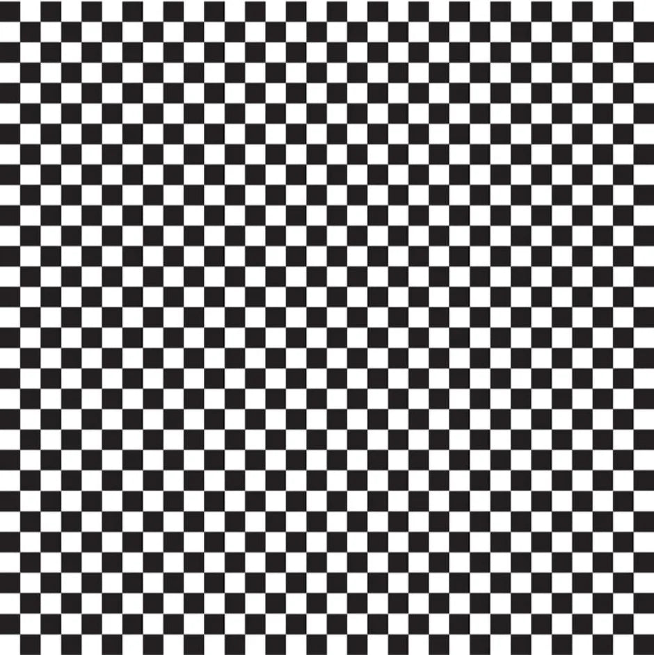 14 X 14 Black Checker Grease R. Sheets