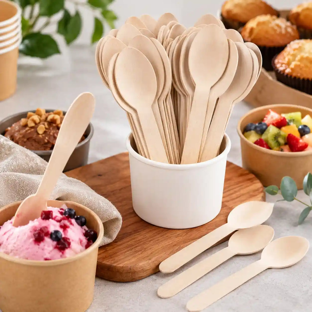 Compostable Wooden Spoon