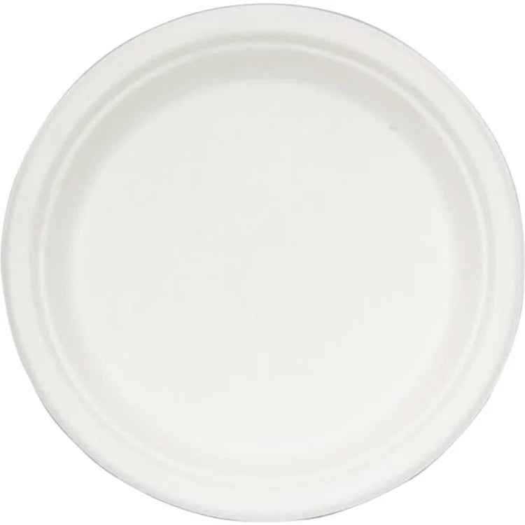 9 Round Bagasse Plate