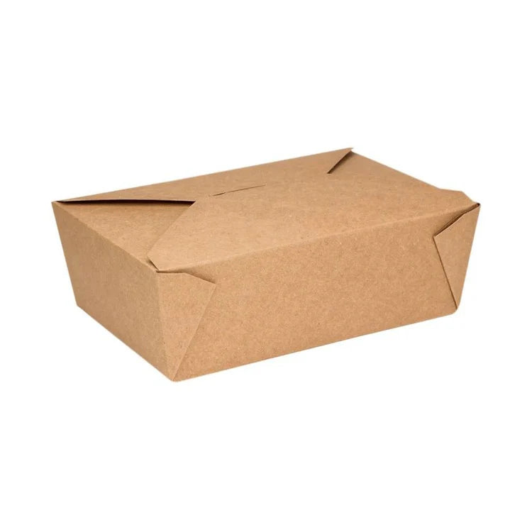 #8 PamPak Folding Take Out Cont Kraft