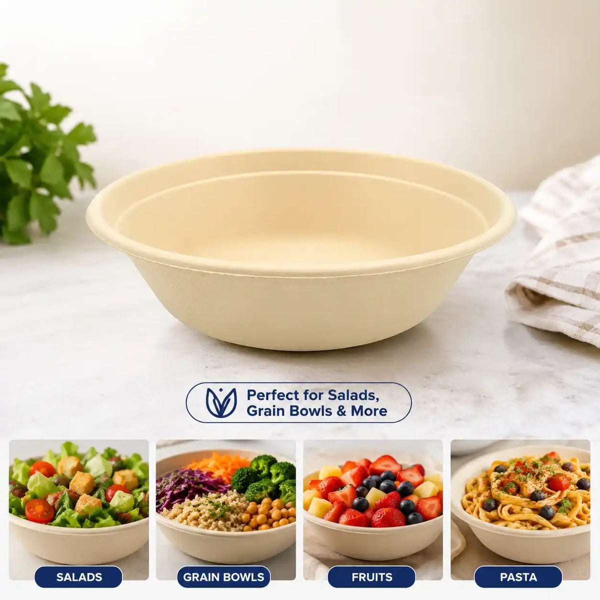 Bagasse Salad Bowl