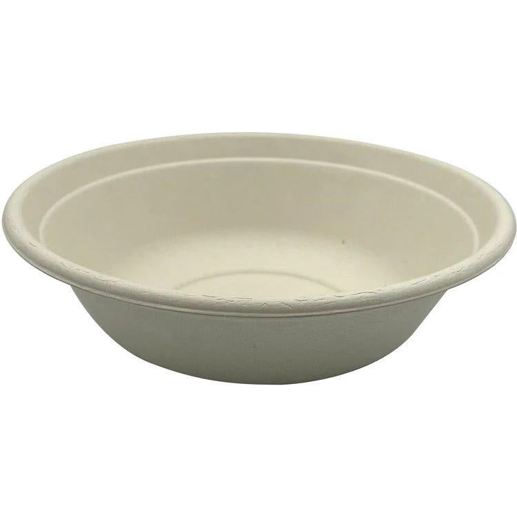 BC8524 24oz Round Bagasse Bowl