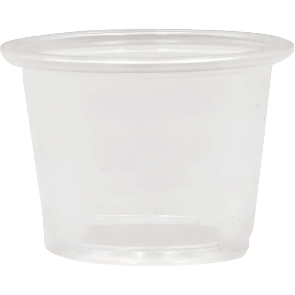 PC100 1oz Clear Plastic Portion Cup