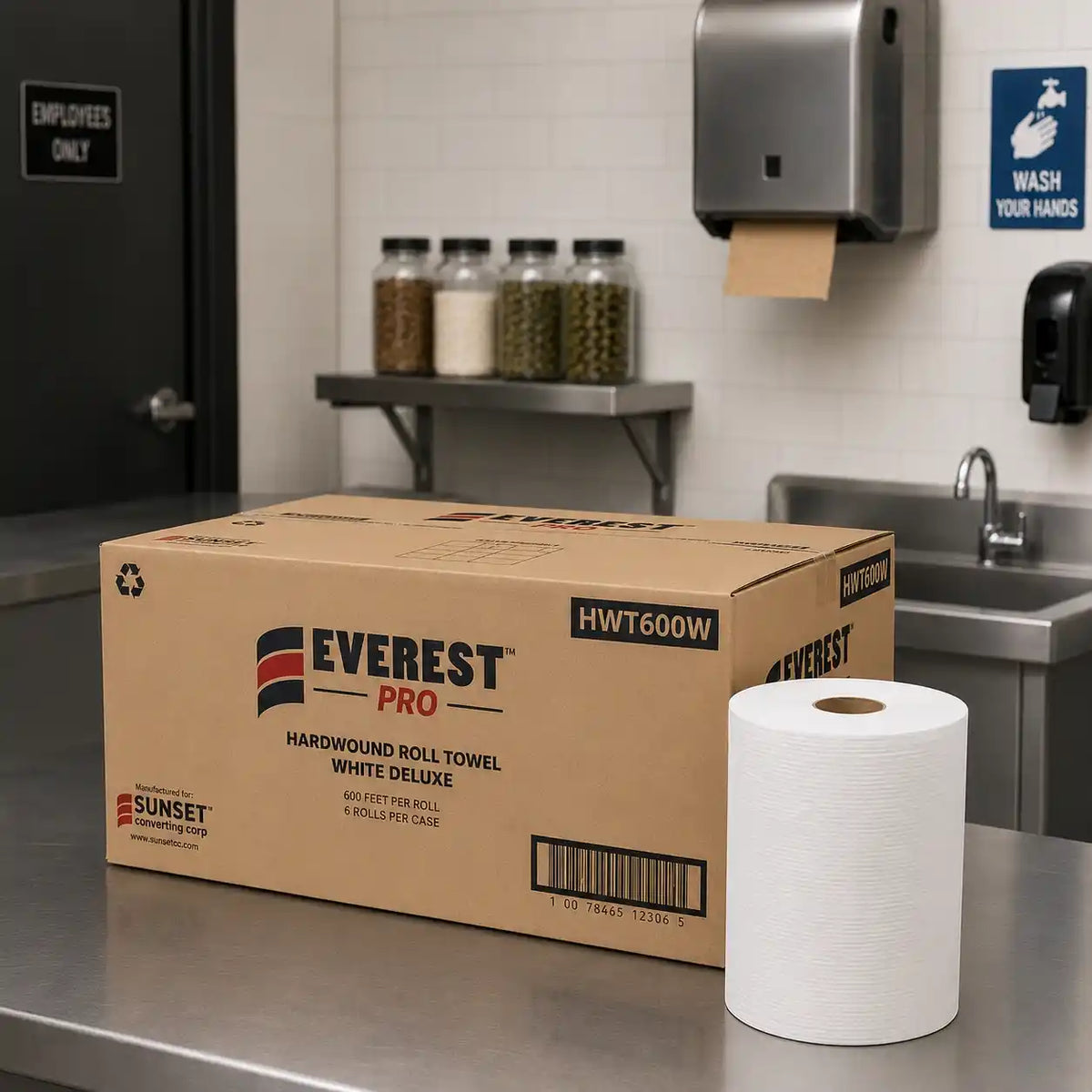 Hand Towel Roll 600 Sheets
