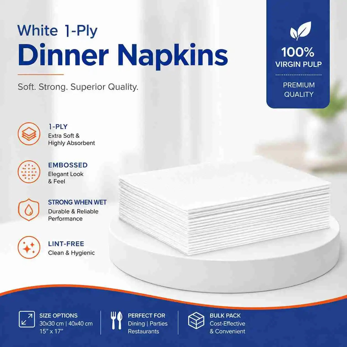 Disposable Paper Napkins