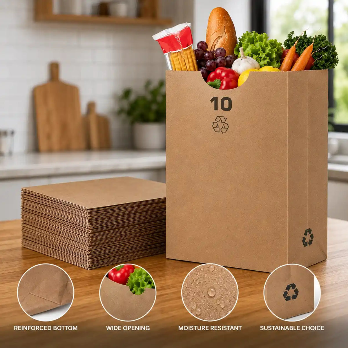 Brown Kraft Paper Bag