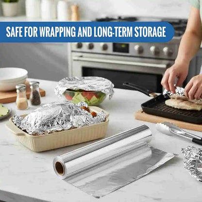 Multipurpose aluminum foil for cooking and grilling