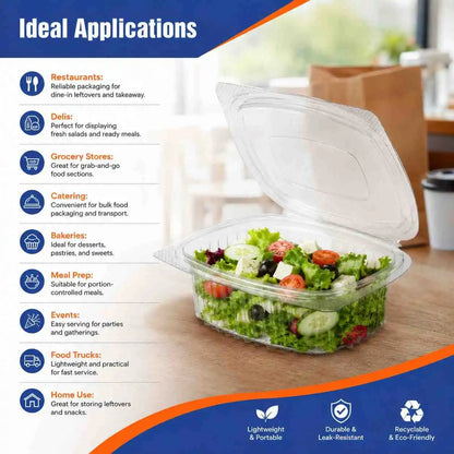 Clear Plastic Deli Container