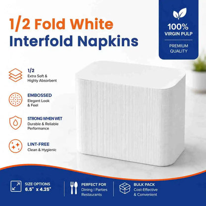 Folded Paper Napkins