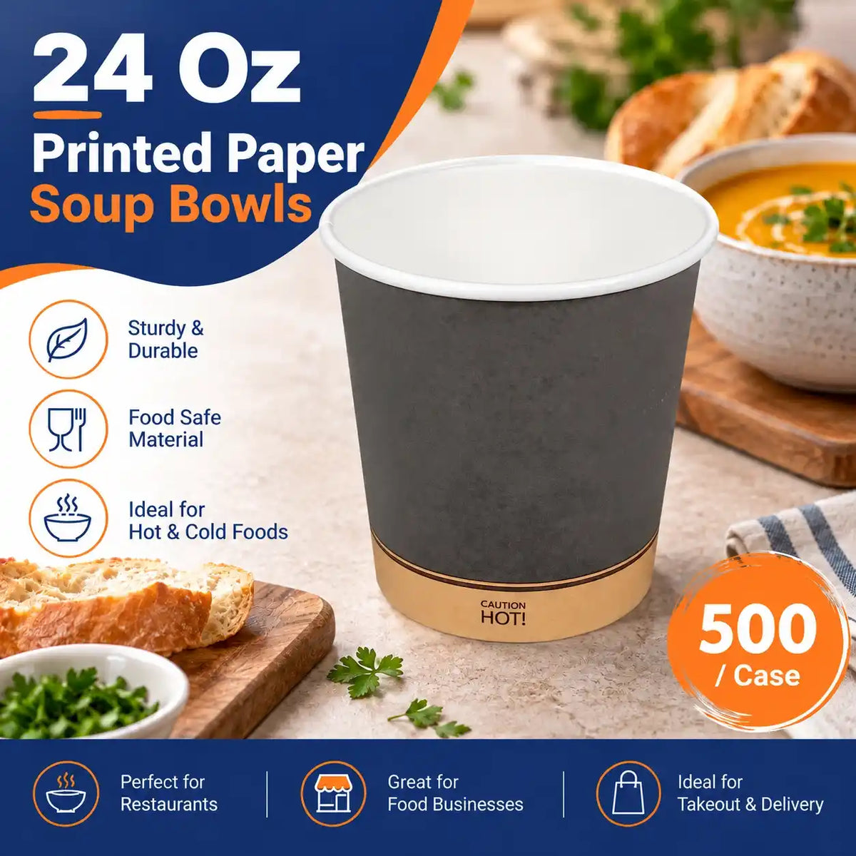 Paper Soup Container
