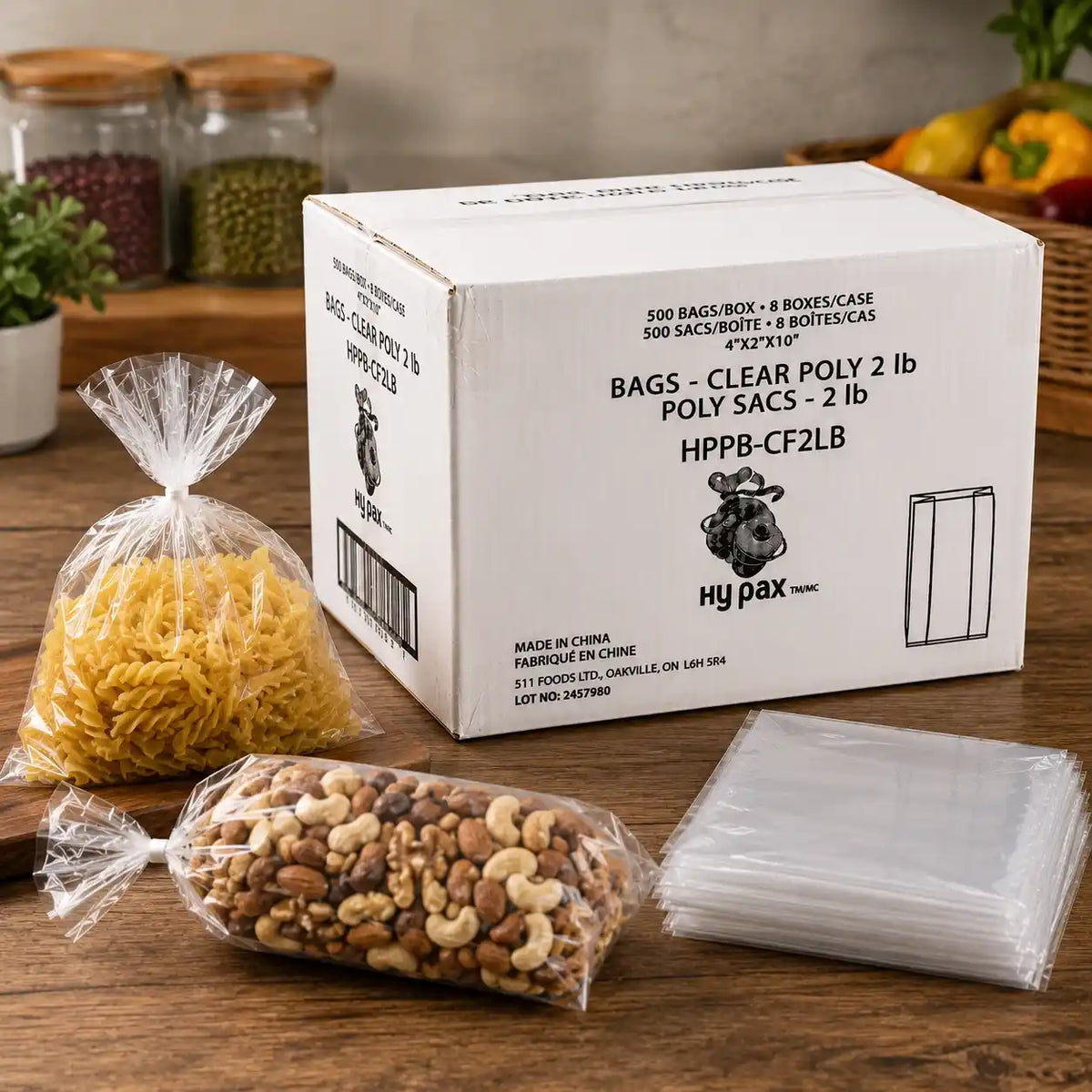 Small Clear Poly Bag