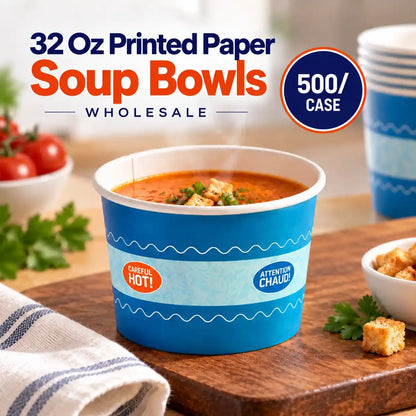32 oz Paper Soup Bowl