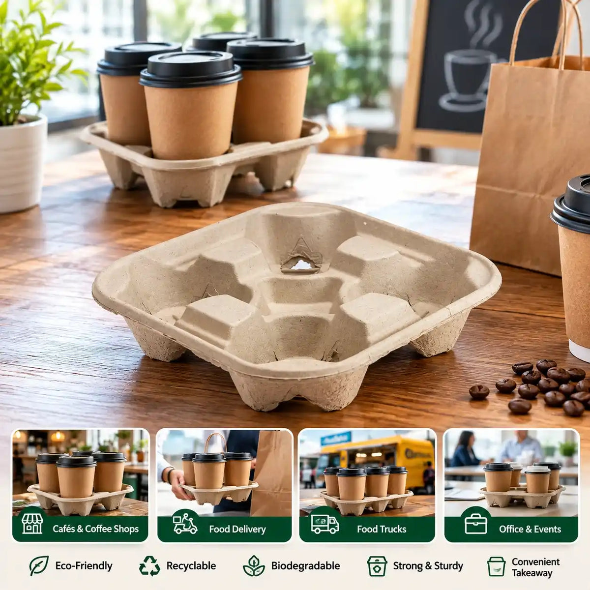 4 Cup Drink Carrier