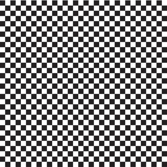 14 X 14 Black Checker Grease R. Sheets