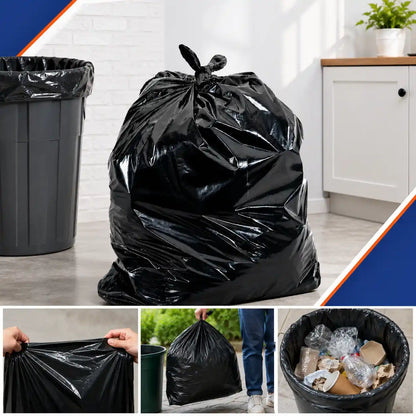 X-Strong Black Garbage Bag