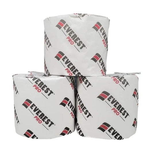 White bathroom tissue roll