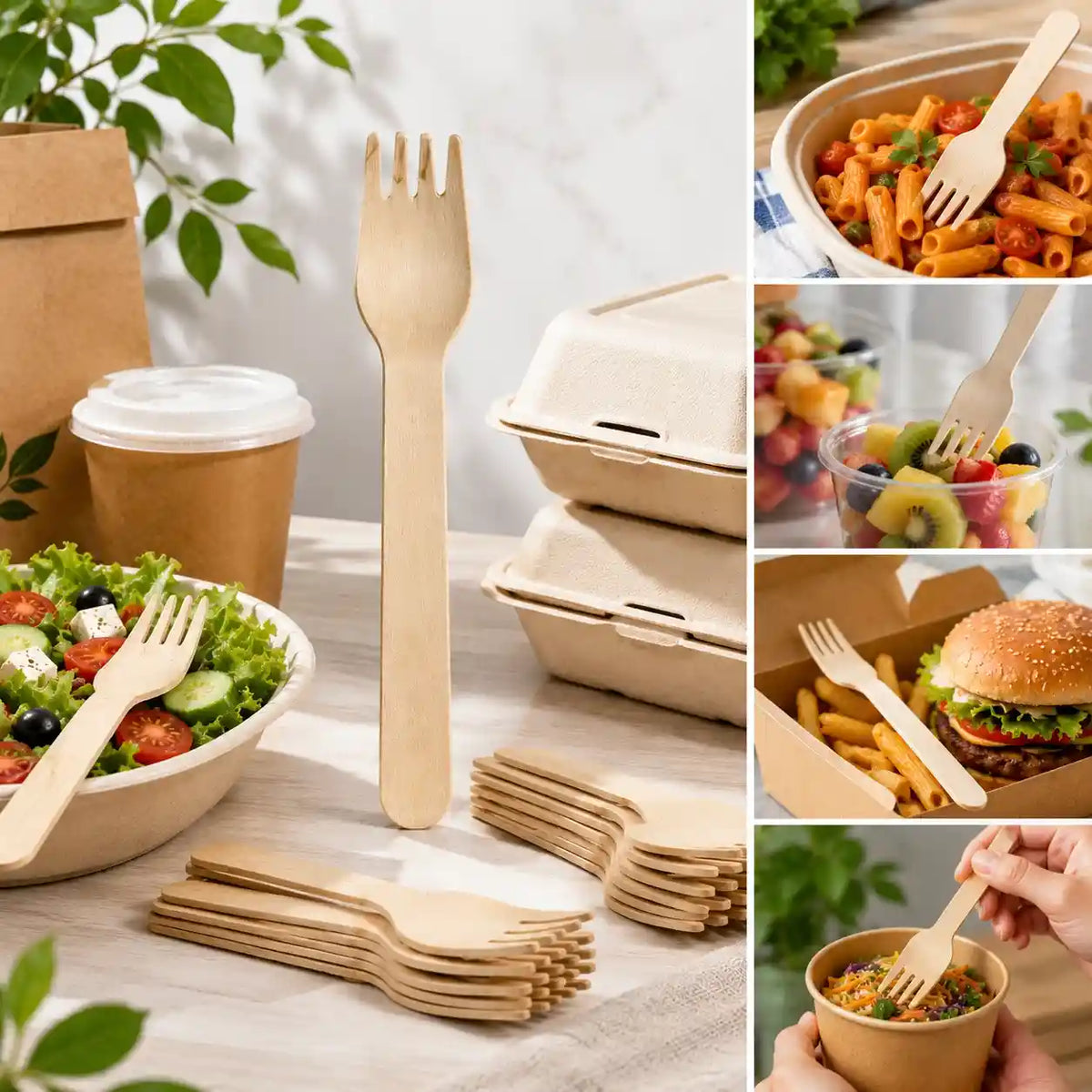 Compostable Wooden Fork