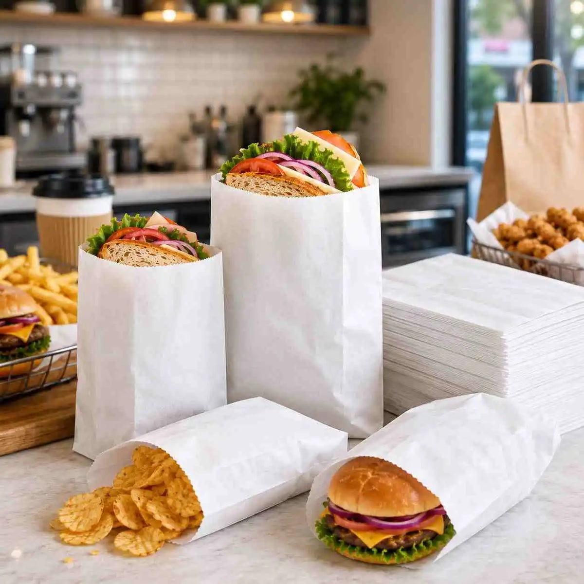 Jumbo Grease Proof Sandwich Bag