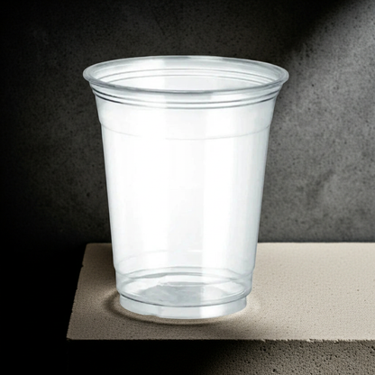 16 Oz Clear Disposable Plastic Cups (98 mm) | Round PET Cold Drink Cups for Iced Coffee, Soda & Milkshakes for Restaurants, Events & Food Service (1000/Case)