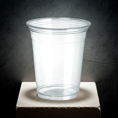 16 Oz Clear Disposable Plastic Cups (98 mm) | Round PET Cold Drink Cups for Iced Coffee, Soda & Milkshakes for Restaurants, Events & Food Service (1000/Case)