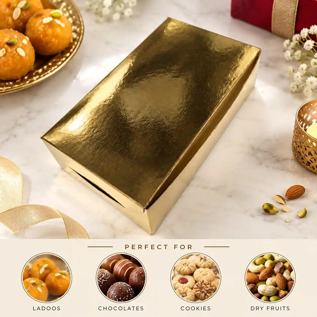 Gold Sweet Packaging Box
