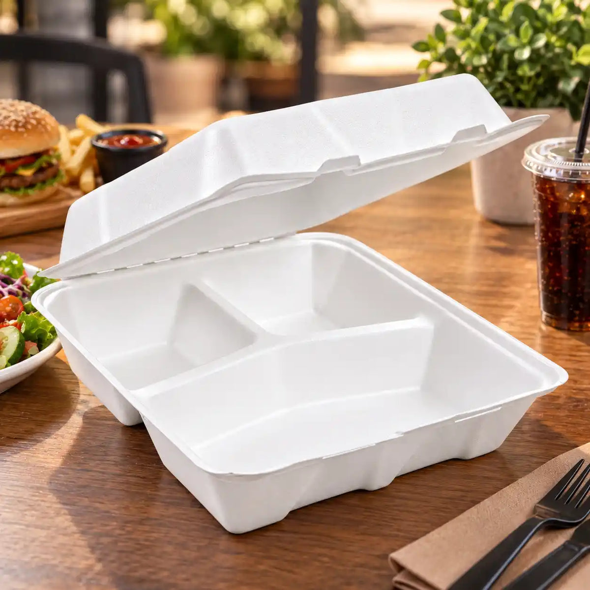 9x9x3 Meal Container