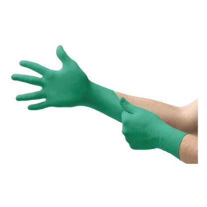 No. 9 Green Dish Washing Gloves, LARGE Size, Heavy Duty Reusable Waterproof Kitchen Cleaning Gloves ( Pair) | ANSELL