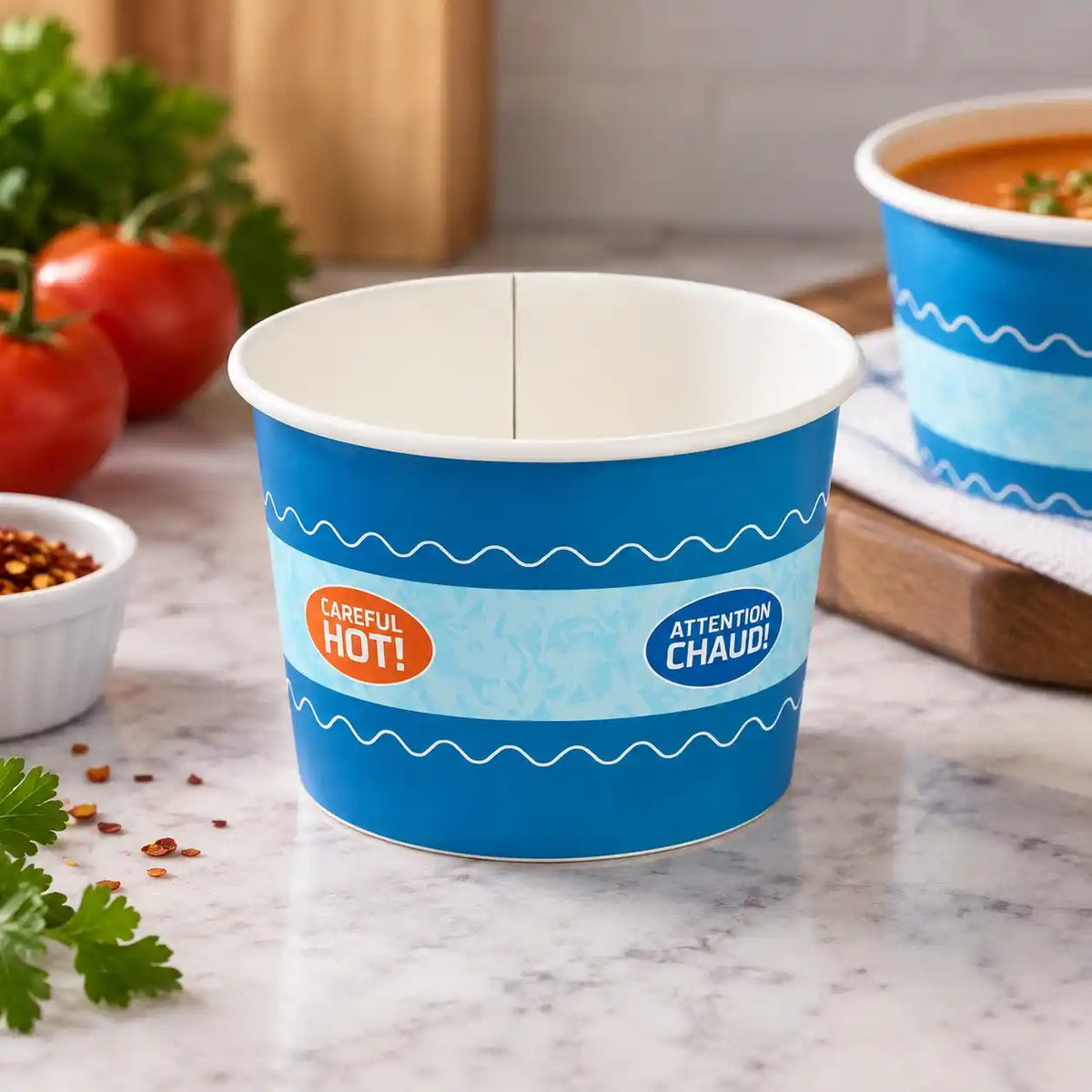 Disposable Paper Soup Bowl