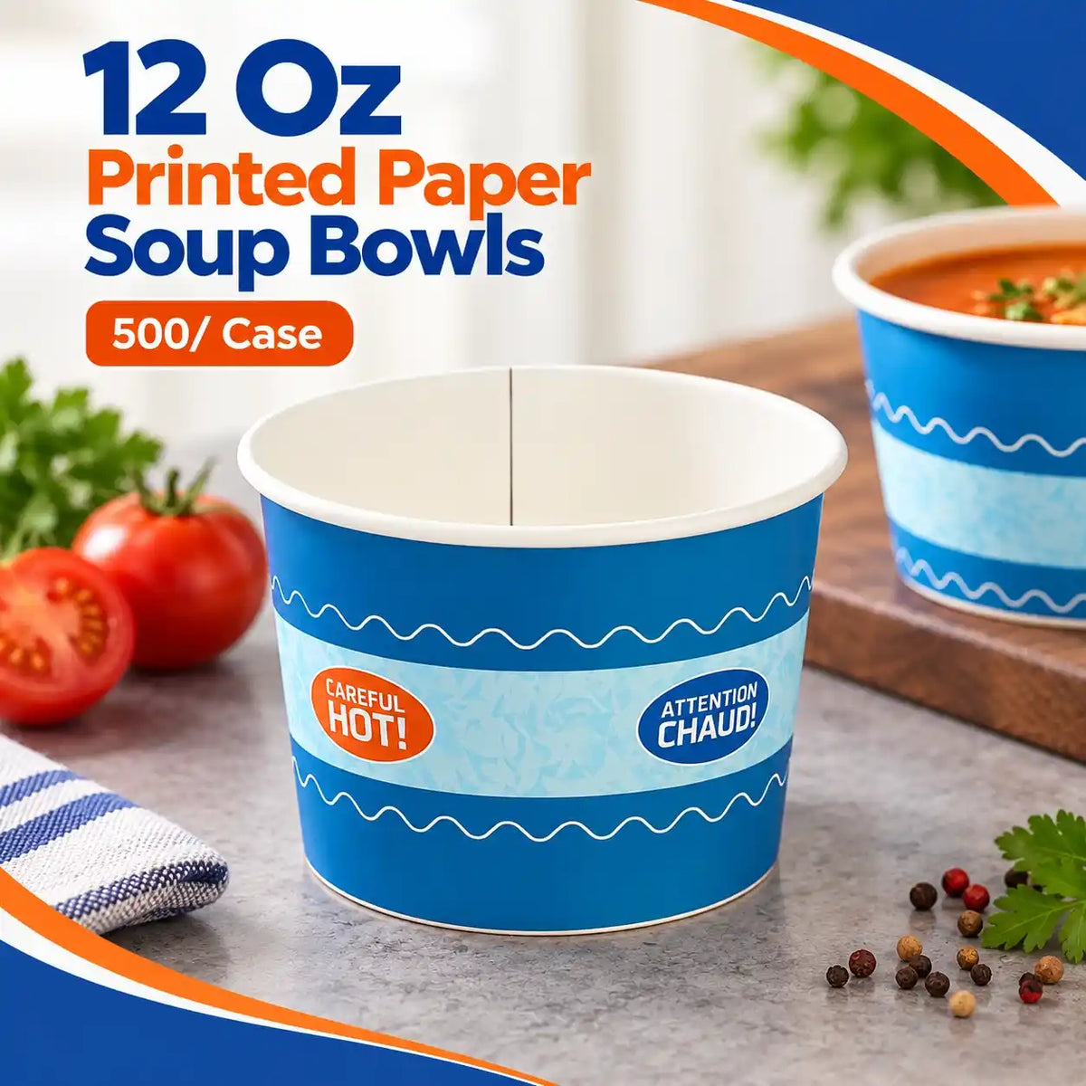 Paper Soup Bowl