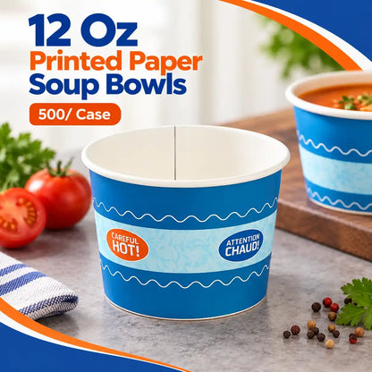 Paper Soup Bowl