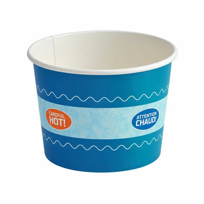 Large round kraft paper soup bowl