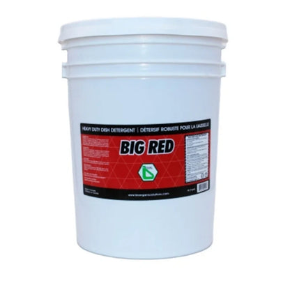 Big Red Commercial Dishwasher Detergent (20L), Heavy Duty Dishwashing Cleaner for Restaurants, Hotels & Industrial Kitchens