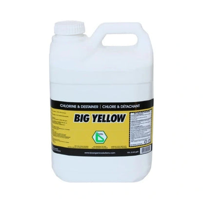 Big Yellow Chlorine, Sanitizer & Destainer (10L/Pail) | Commercial Cleaning Solution