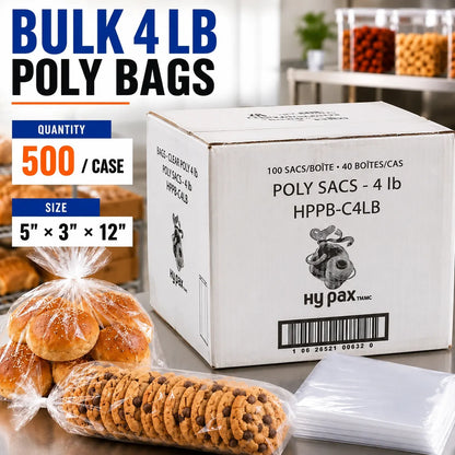 Clear Food Poly Bag