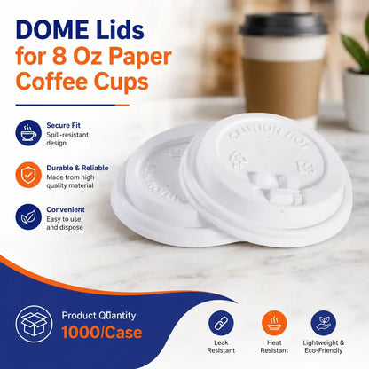 8 oz Dome Lid