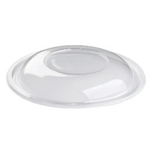 clear round plastic dome lid