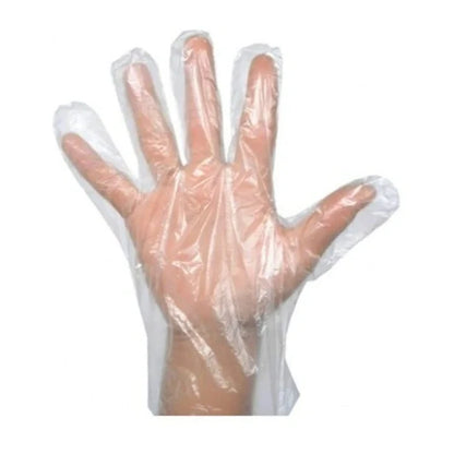 Clear Deli Gloves, SMALL Size, Disposable Poly Food Handling Gloves for Kitchen, Bakery, Restaurant & Food Prep Use (500/Box)