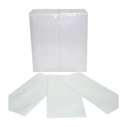 White 1 ply diner napkins
