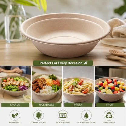 Bagasse Salad Bowl
