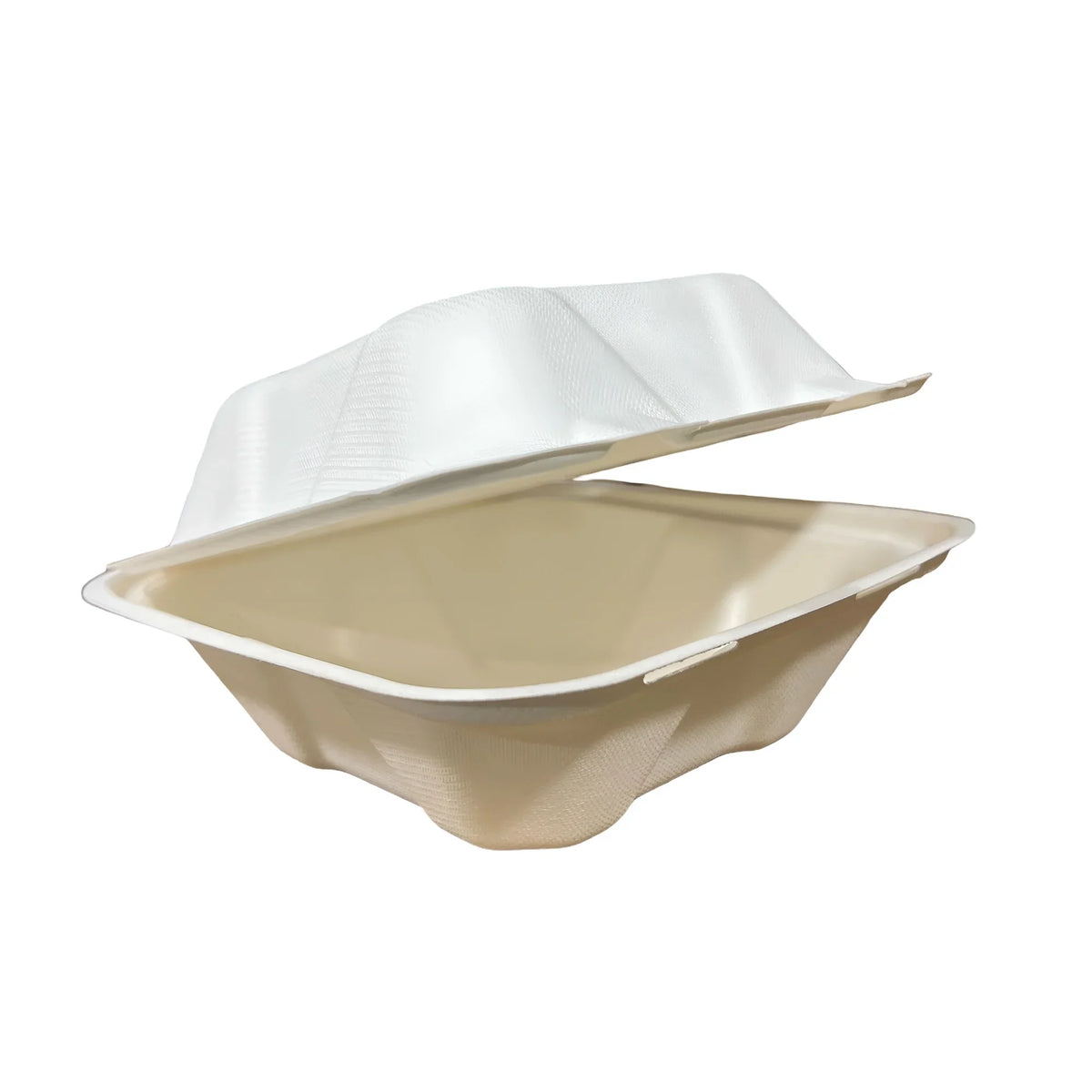 beige rectangular food container