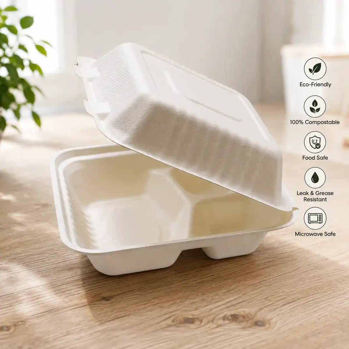 Compostable Clamshell