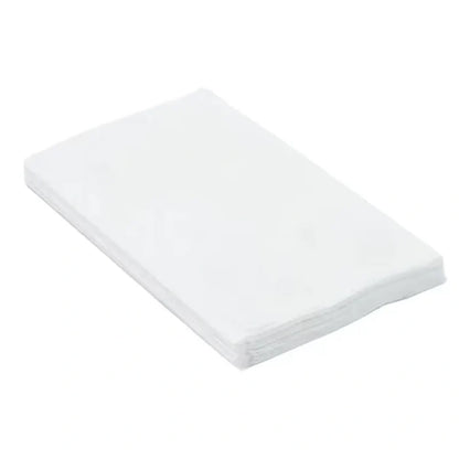 White Disposable lunch napkins