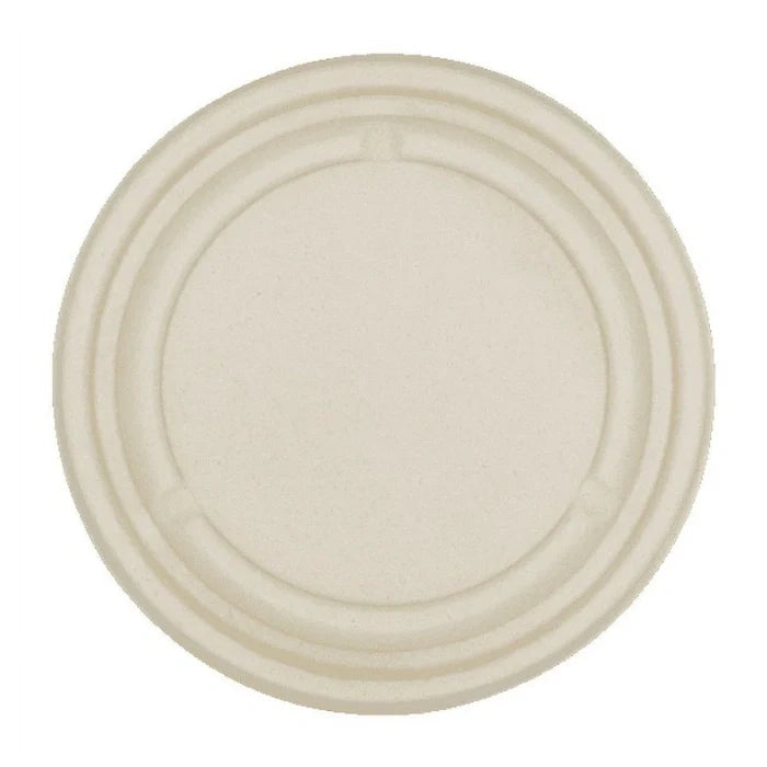 beige round lids with layered rim