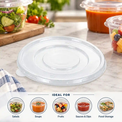 Flat Bagasse Bowl Lid
