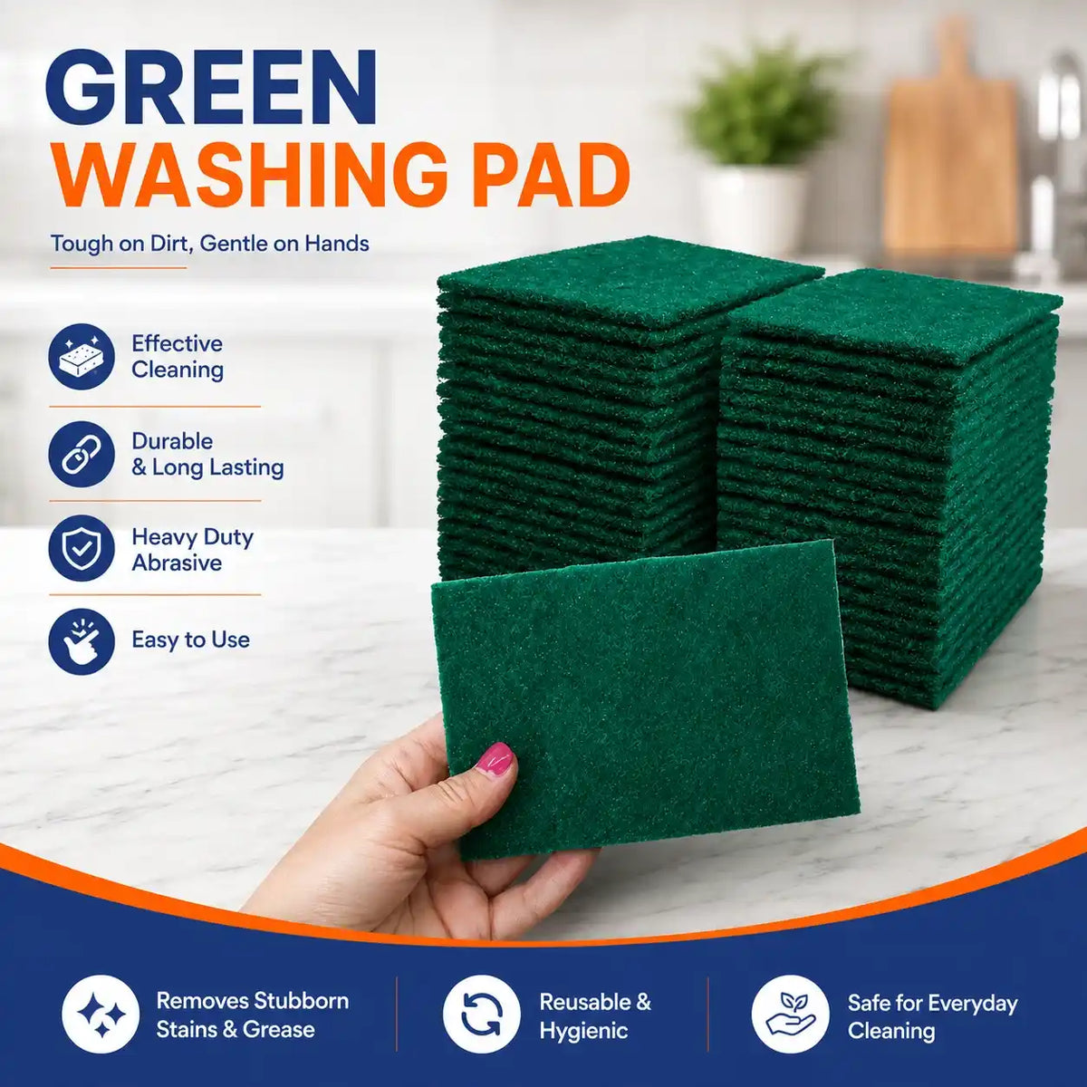 Green Scrub Pad