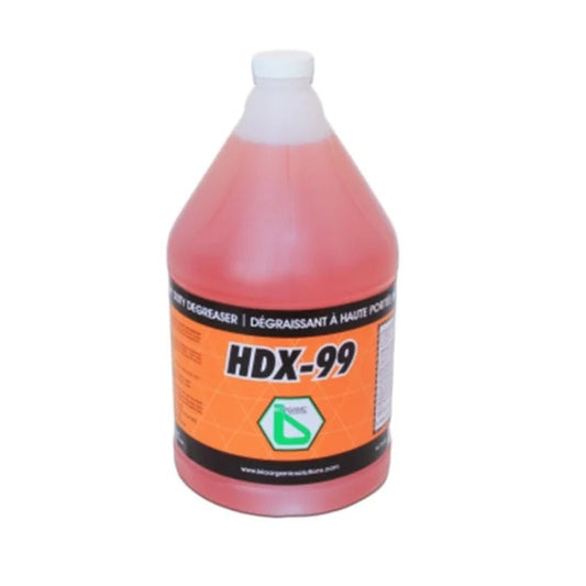 Heavy Duty Degreaser 4 x 3.78L/Case | Powerful Grease, Oil & Grime Remover for Commercial Kitchens & Machinery | HDX-99