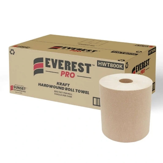 Kraft paper hand towel roll