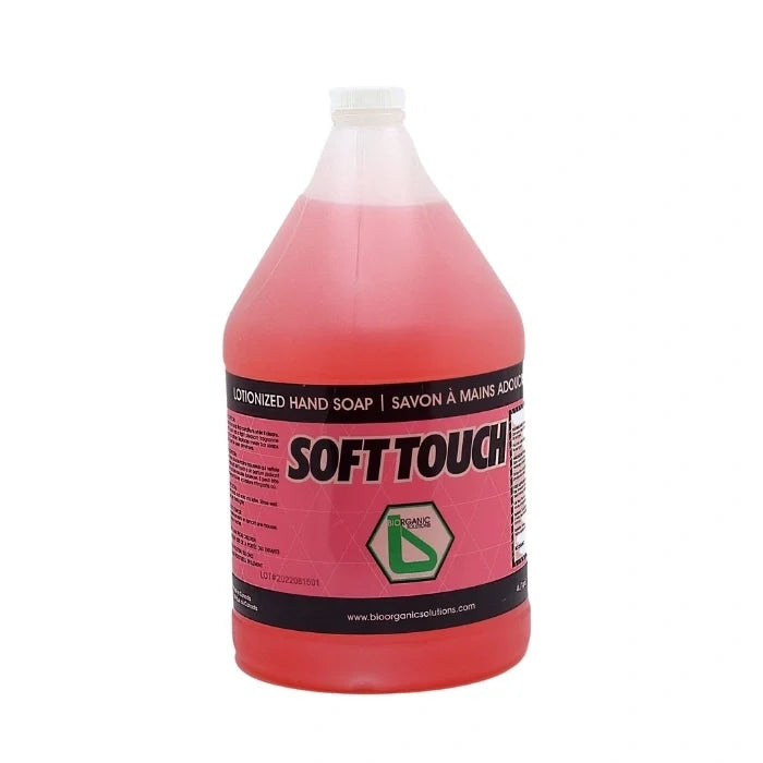 Pink Lotionized Hand Soap 4 x 3.78L/Case | Moisturizing Liquid Hand Soap for Restaurants, Offices & Commercial Use | SOFT TOUCH